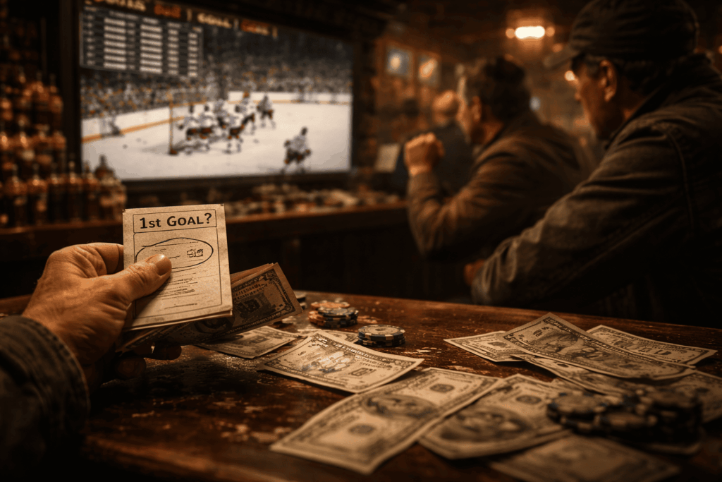 Apostar al primer gol: riesgos reales en hockey