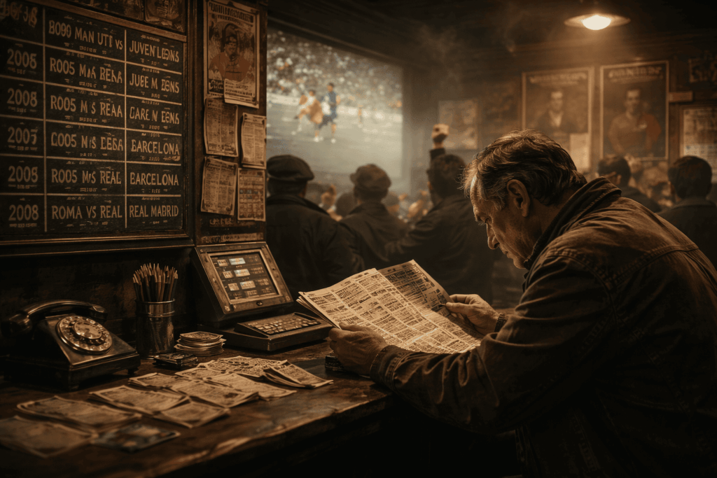 Historia de las apuestas en el fútbol europeo